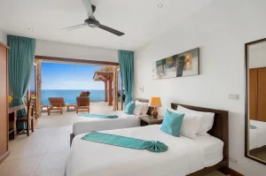 shared room in a Thailand retreat