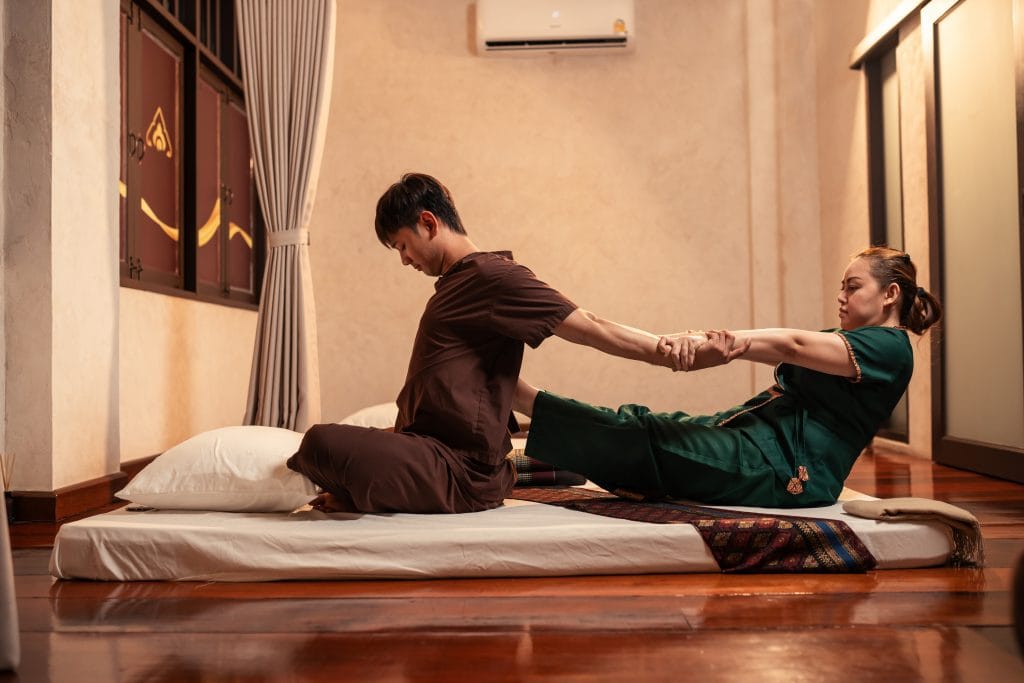 thai massage included in our retreat